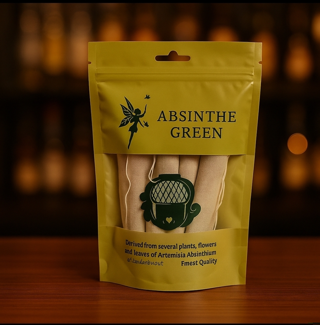 طعم دهنده ورنگ دهنده ی ابسنت مناسب برای ده لیتر (فرشته ی سبز)